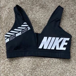 Padded nike sports bra